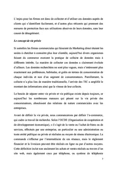 Réponse aux sollicitations de dévoilement de soi et intention d'achat: