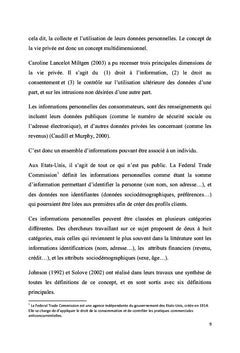 Réponse aux sollicitations de dévoilement de soi et intention d'achat:
