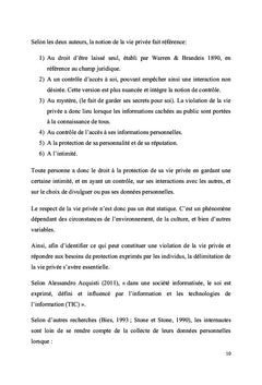 Réponse aux sollicitations de dévoilement de soi et intention d'achat: