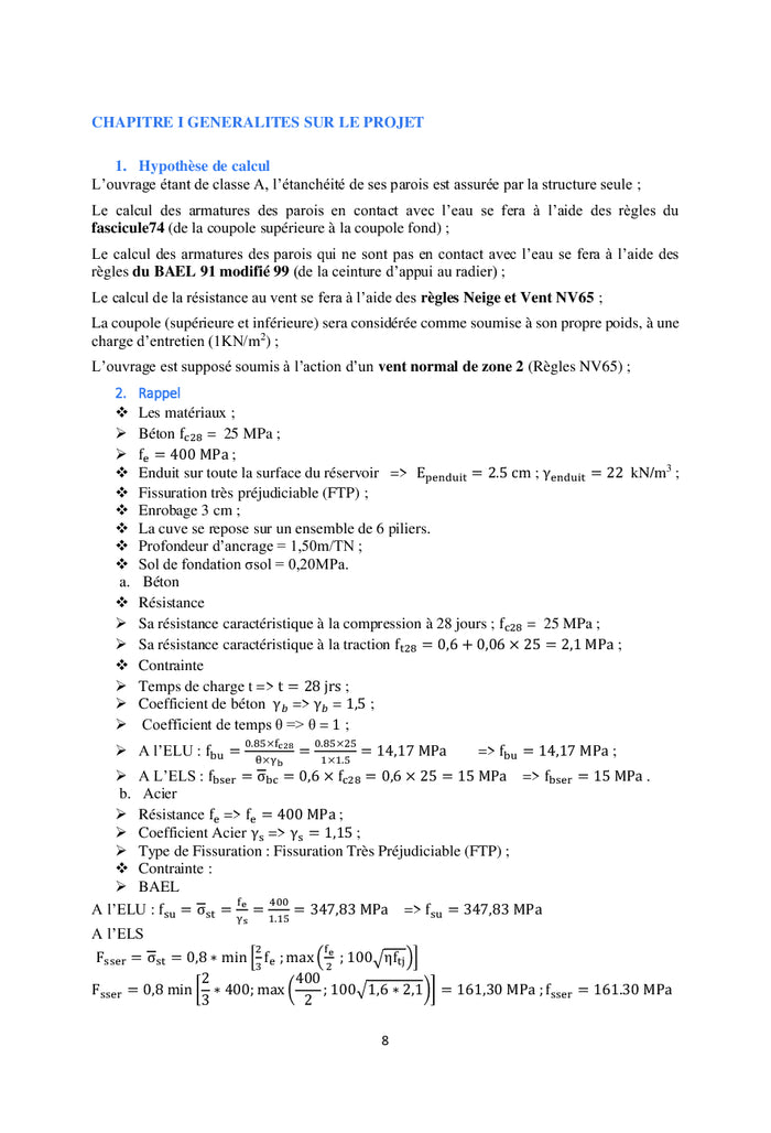 L'essentiel pour dimensionner un château d'eau