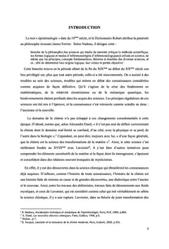 L'épistémologie bachelardienne de la chimie