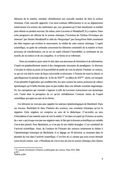 L'épistémologie bachelardienne de la chimie