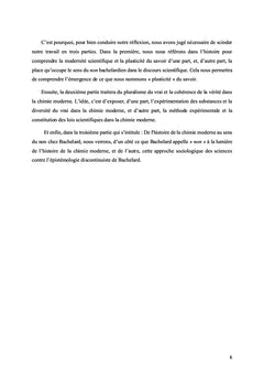 L'épistémologie bachelardienne de la chimie
