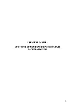 L'épistémologie bachelardienne de la chimie