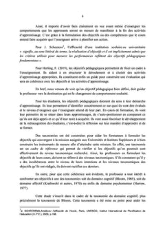 Evaluation des acquis et atteinte des objectifs pédagogiques