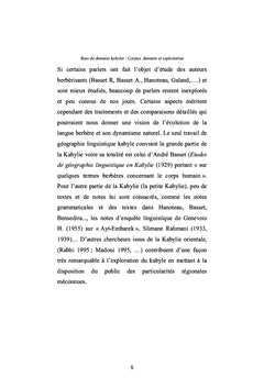 Géographie linguistique de la Kabylie