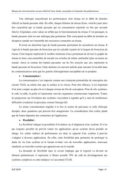 Réseaux de communication sur puce Mesh & Torus