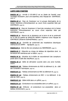 Évaluation technico-normatives des installations électriques