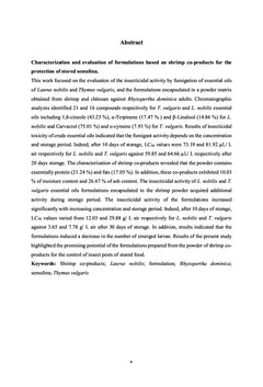 Formulation à base de coproduits des crevettes