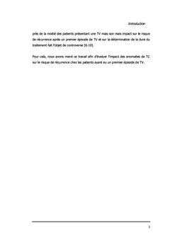 Evaluation du risque de récidive après un premier épisode de thrombose