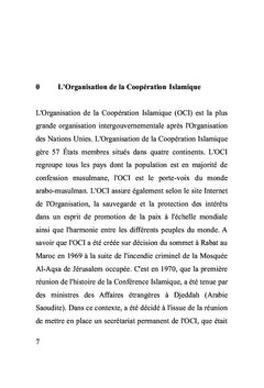 Les éléments économiques de l'Organisation de la Coopération Islamique