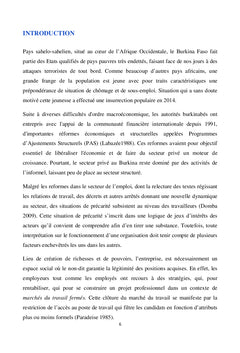 WOBISSA S.A. Esquisse d'une sociologie du travail