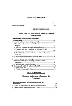 Michel Déon et le roman de formation
