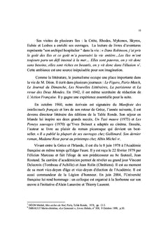 Michel Déon et le roman de formation