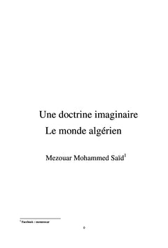 Le monde algérien