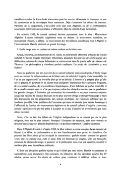 Le monde algérien