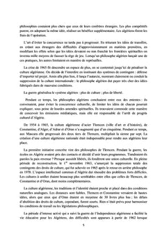 Le monde algérien