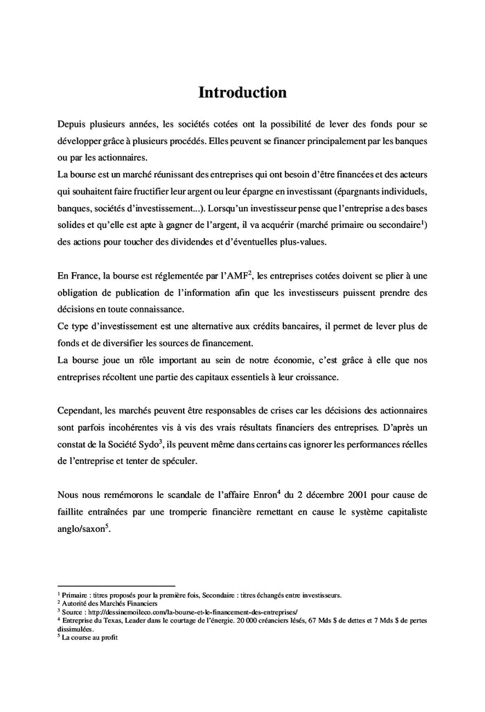 Le contrôle interne par le management de la Qualité