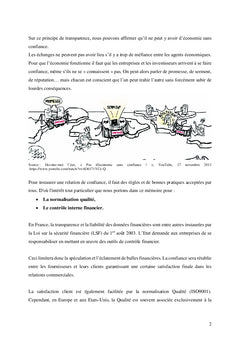 Le contrôle interne par le management de la Qualité
