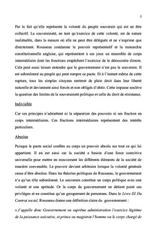 Les théories du Contrat social