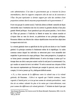 Les théories du Contrat social