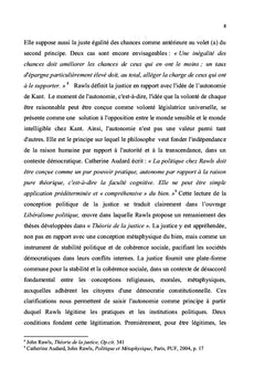 Les théories du Contrat social