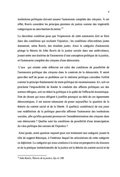 Les théories du Contrat social