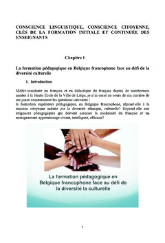 Conscience linguistique, conscience citoyenne en formation pédagogique