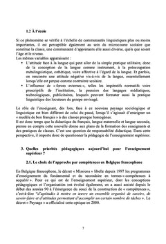 Conscience linguistique, conscience citoyenne en formation pédagogique
