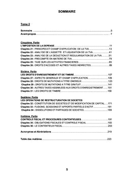 Précis de fiscalité des affaires Volume II