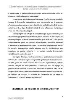 La gestion collective du droit d'auteur et droits voisins au Cameroun
