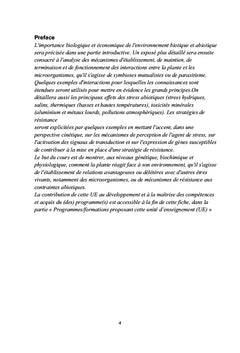 Relation Plante-Environnement