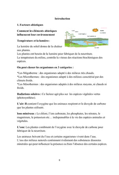 Relation Plante-Environnement