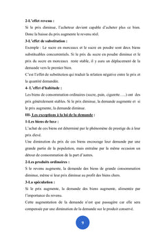 Simple cours de la microéconomie