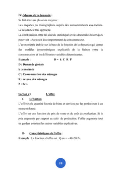 Simple cours de la microéconomie