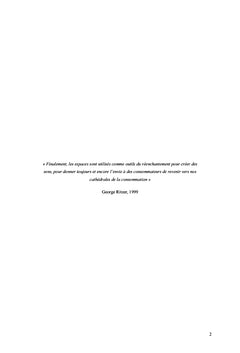Étude de l'expérience vécue par les consommateurs