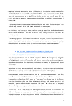 Étude de l'expérience vécue par les consommateurs