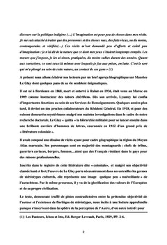 Lecture psychanalytique du personnage romanesque chez Maurice Le Glay