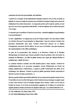 Lecture psychanalytique du personnage romanesque chez Maurice Le Glay