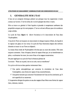 Stratégies de management communautaire des ressources en eau