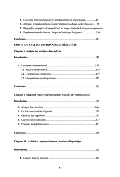 Représentations et pratiques langagières des jeunes bélabesiens