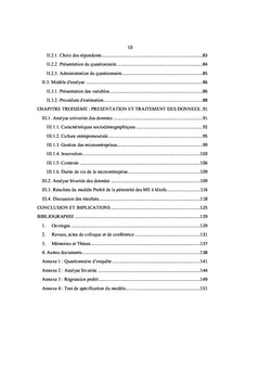 Les microentreprises en milieu rural congolais.