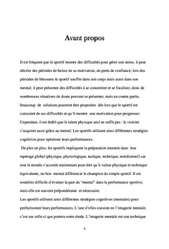 Impact de l'imagerie mentale sur la performance motrice