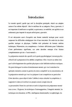 Impact de l'imagerie mentale sur la performance motrice