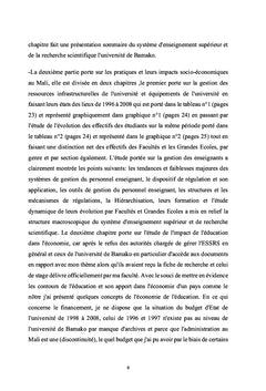 Mode de Gestion Universitaire au Mali