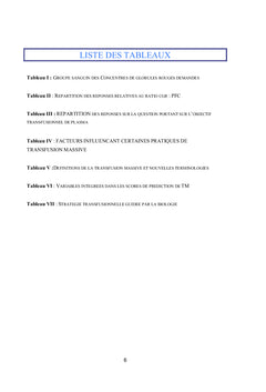 Transfusion massive ou confusion massive?