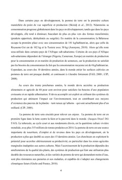 Culture in vitro de la pomme de terre