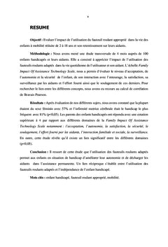 Fauteuil roulant et impact sur les enfants handicapés à Kinshasa