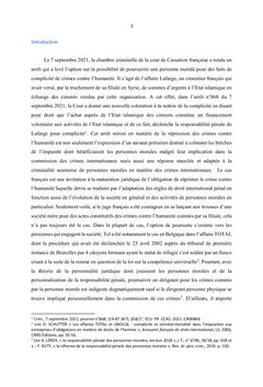 La répression des crimes contre l'humanité en droit international