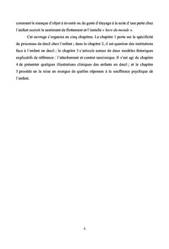 Enfant en deuil, professionnel de l'Education et institution